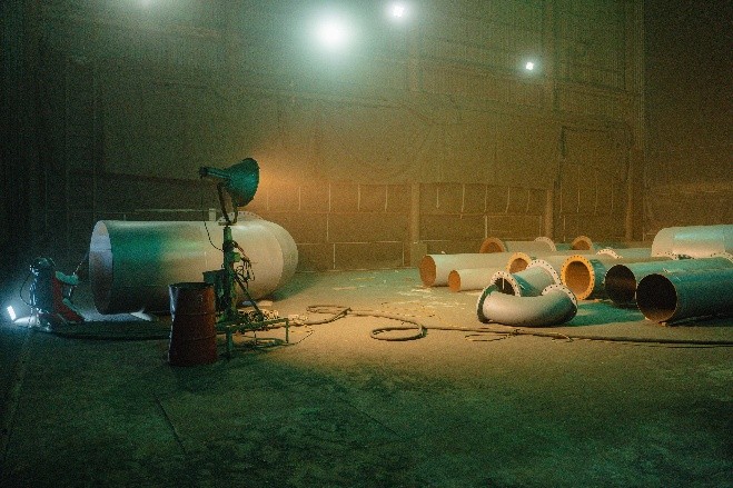 Spool Pipe Lining