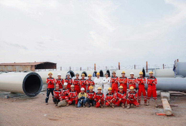 Spool Pipe Lining Project