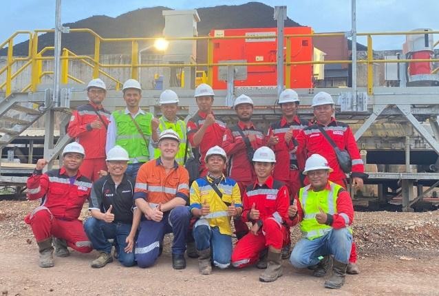 reclaim feeder breaker installation team