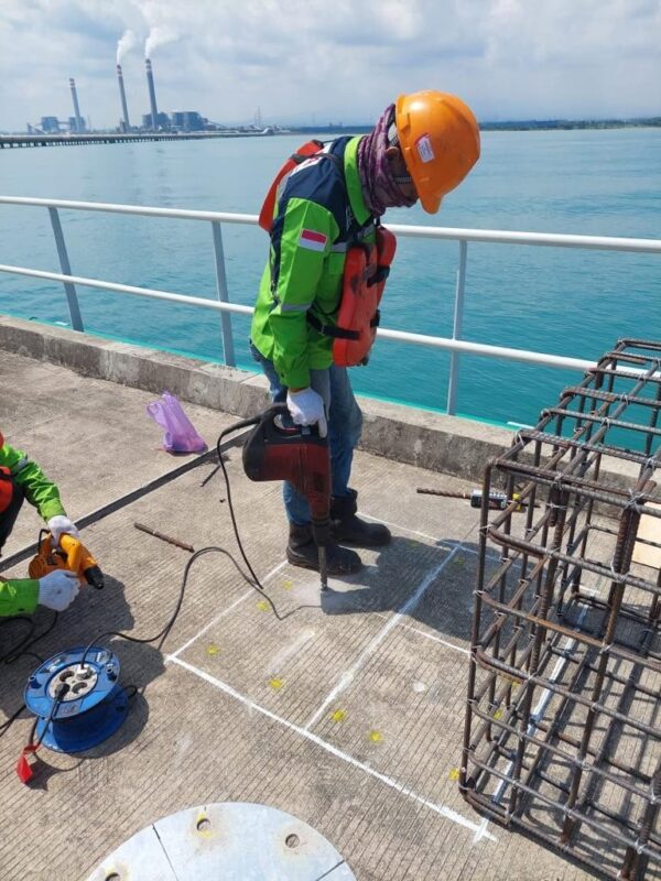 Berthing Aid System Installation